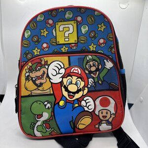 Super Mario Backpack- Kids - Mario And Luigi